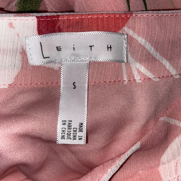 Leith Maxi Skirt Women Size Small Floral Flowy Pink NWT * - Picture 2 of 8